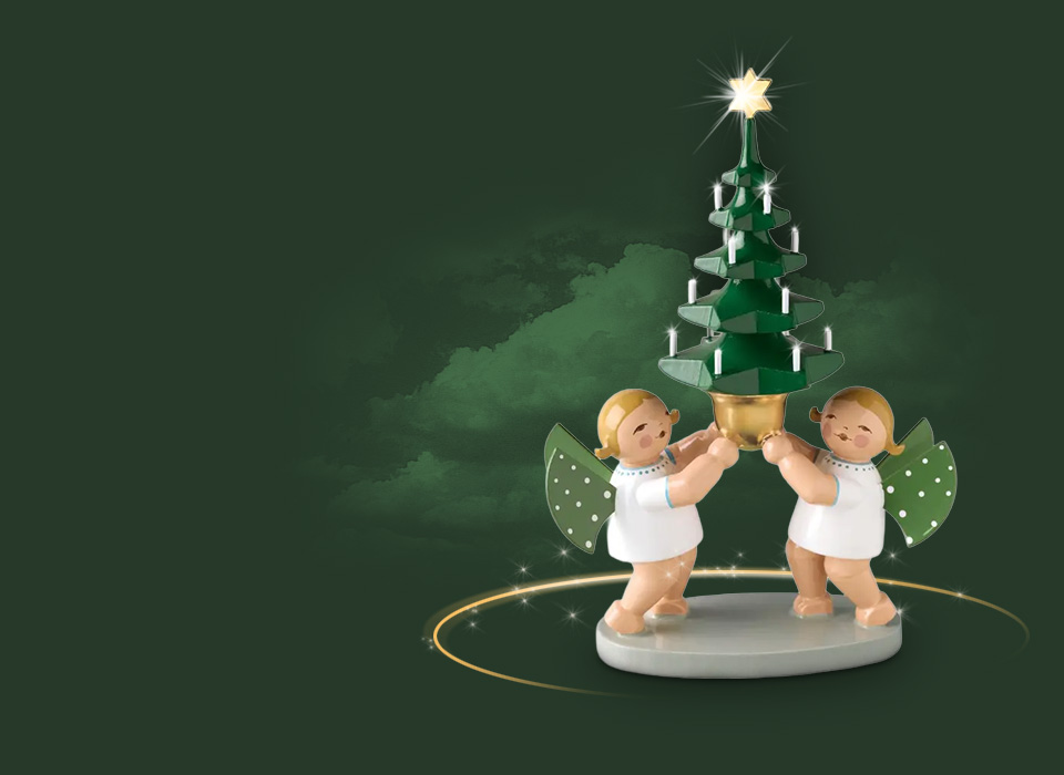 Engelgruppe mit Baum von Wendt und Kühn